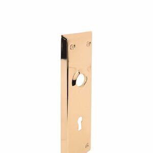 2-Pack Defender Security E 2295 Vintage Door Escutcheon Trim Plates NWT